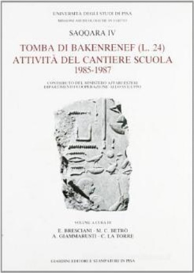 9788842713197-Tomba di Bakenrenef (L.24), attività del cantiere 1985-1987.